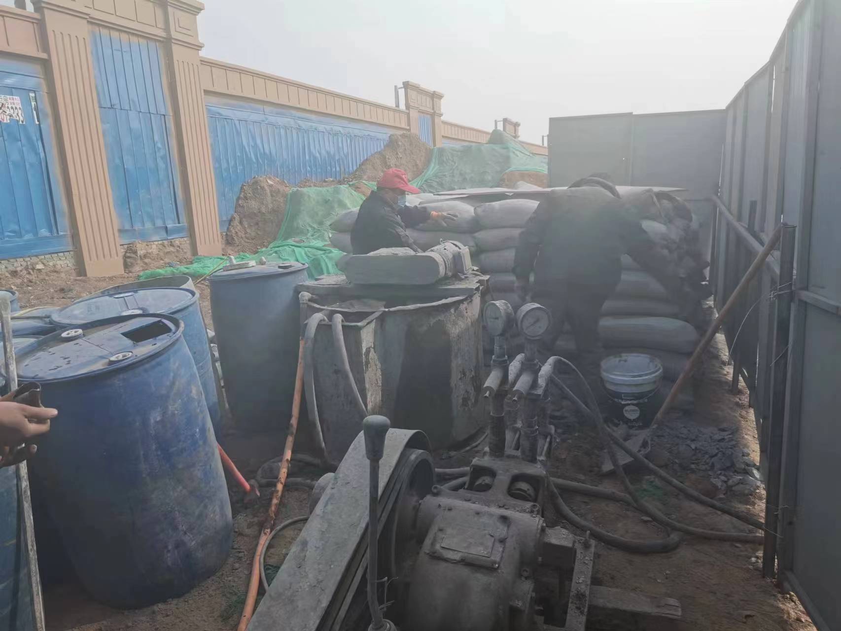 鄂城房屋下沉注浆