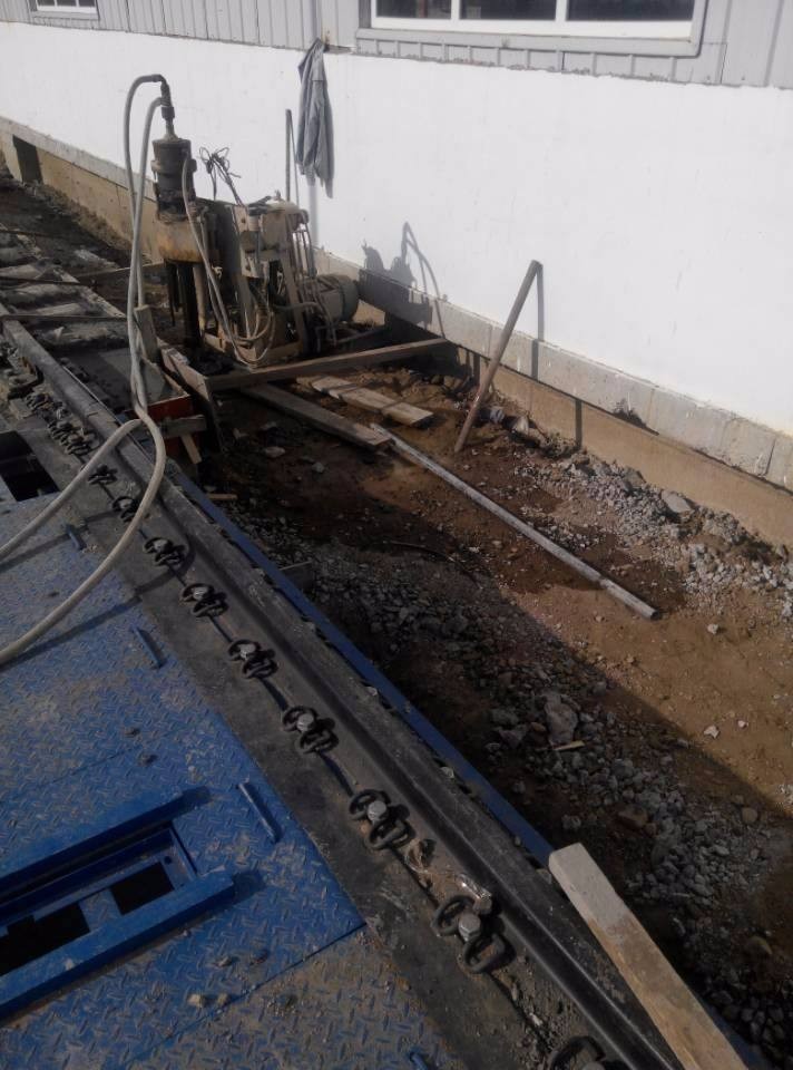 鄂城注浆治理铁路高路基沉陷病害